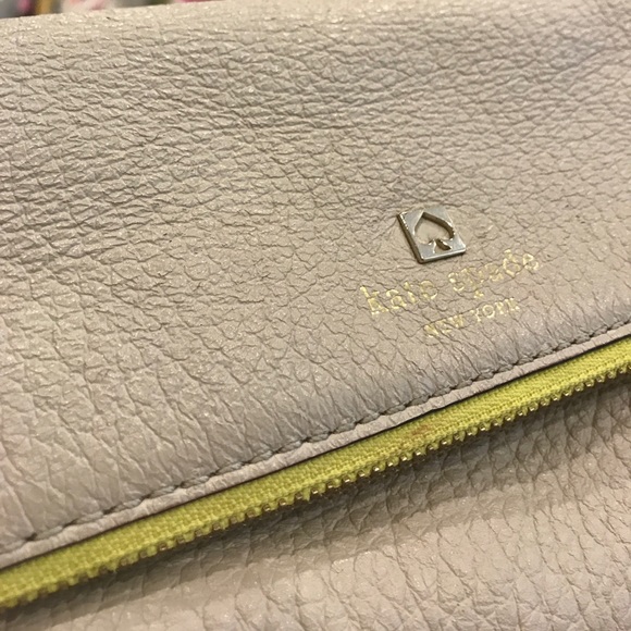 •price drop• Kate spade tan and yellow bag - Picture 3 of 7